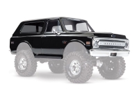 Traxxas - Karosserie Chevrolet Blazer 1969 schwarz komplett mit Anbauteilen