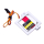 Voltmaster - Servo frame for Torcster NR-5085 MG BB Digi 23g horizontal (1 pair)