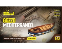 Krick - Gozzo Mediterano Bausatz 1:32 Mini Mamoli (21866)