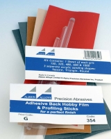 Krick - Schleifpapier selbstklebend mit 3 verschiedenen Profilsticks (AA354)