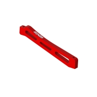 Horizon Hobby - Front Center Chassis Brace Aluminum 98mm Red (ARA320564)