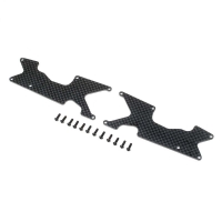 Horizon Hobby - Rear Arm Inserts, Carbon: 8XT (TLR344048)