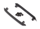 Traxxas - Skid-Platten Dach Karo schwarz l/r inkl....