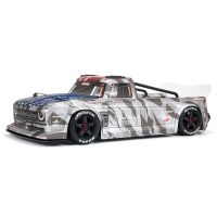 Arrma - Infraction Resto Mod Street Bash 6S BLX All-Road Truck silver - 1:7