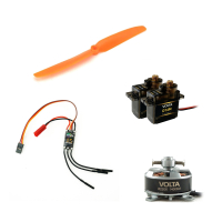 RC factory - Antriebsset Set Zorro Wing