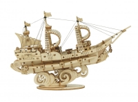 Lasercut - Holzbausatz Segelschiff