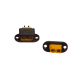 3D Print Lab - mounting frame for XT60 plug and socket (1 pair)