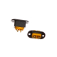 3D Print Lab - mounting frame for XT60 plug and socket (1 pair)