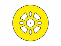 Motorspant GFK M - 42mm