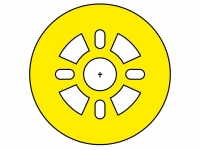Voltmaster - Motorspant GFK L - 60mm