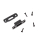 Einbaurahmen MPX Multiplex 6-polig Stecker & Buchse