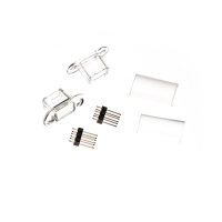 Voltmaster - Rumpfrahmen klein transparent für JR Stecker (2 Stück)