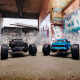 Arrma - Notorious 6S 4WD BLX Stunt Truck RTR blau V2 - 1:8