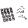 MR30 Stecker & Buchse Einbaurahmen (4 Paar)