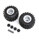Horizon Hobby - Mounted Monster Truck Tires, L/R: LMT...