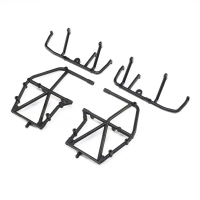 Horizon Hobby - Side Cage and Lower Bar, Black: LMT (LOS241040)