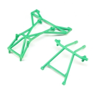 Horizon Hobby - Top and Upper Cage Bars, Green: LMT (LOS241041)