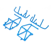 Horizon Hobby - Side Cage and Lower Bar, Blue: LMT (LOS241047)