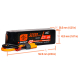 Spektrum - 3200mAh 6S 22.2V Smart LiPo Battery G2 IC5 - 30C