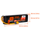 Spektrum - 3200mAh 4S 14.8V Smart LiPo Battery G2 IC3 - 50C