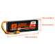 Spektrum - 5000mAh 2S 7.4V Smart G2 LiPo Hardcase IC3 - 50C