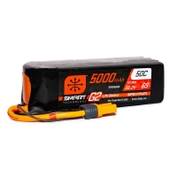 Spektrum - 5000mAh 6S 22.2V Smart LiPo Battery G2 IC5 - 50C