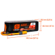 Spektrum - 5000mAh 6S 22.2V Smart LiPo Battery G2 IC5 - 50C
