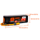 Spektrum - 5000mAh 6S 22.2V Smart LiPo Battery G2 IC5 - 50C