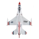 E-flite - F-16 Thunderbird 70mm EDF BNF basic mit AS3X und SS und Smart - 815mm