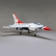 E-flite - F-16 Thunderbird 70mm EDF BNF basic mit AS3X und SS und Smart - 815mm