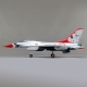 E-flite - F-16 Thundebrird 70mm EDF BNF basic Smart - 1100mm