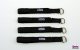 Hacker - Velcro strap rubberized 10x150mm (pack of 4)