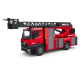 Huina - Fire truck with turntable ladder RTR - 1:14