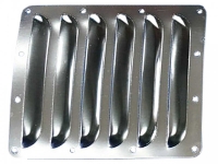 Voltmaster - ventilation grille aluminum 120 x 100mm (silver)