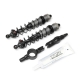 Horizon Hobby - Rear Shock Set, 135mm, Assembled (2): 8XT...