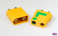 iRC-Electronic XT90-S-Verbinder mit Antiblitz, Stecker & Buchse (2 Paar) (A85062)