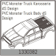 Absima - PVC Monster Truck Karosserie 4S Design (1330382)