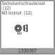 Absima - M3-Sicherungsmutter (12 St.) (1330357)