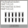 Absima - HM3*10mm Flachkopfschrauben (12 St.) (1330355)