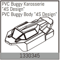 Absima - PVC Buggy Karosserie "4S Design" (1330345)