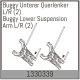 Absima - Buggy Unterer Querlenker L/R (2 St.) (1330339)