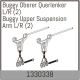 Absima - Buggy Oberer Querlenker L/R (2 Stück)