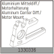 Absima - Aluminium Mitteldiff./Motorhalterung (1330336)