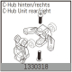 Absima - C-Hub hinten/rechts (1330318)