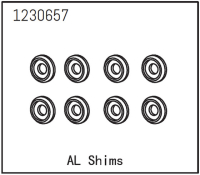 Absima - Aluminium Unterlegscheiben (8 St.) (1230657)