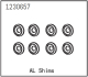 Absima - Aluminium Unterlegscheiben (8 St.) (1230657)