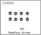 Absima - Madenschraube M3*3 (8 St.) (1230604)
