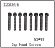 Absima - Zylinderschraube M3*32 (8 St.) (1230595)