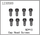 Absima - Zylinderschraube M3*10 (8 St.) (1230589)