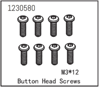 Absima - Kopfschraube M3*12 (8 St.) (1230580)